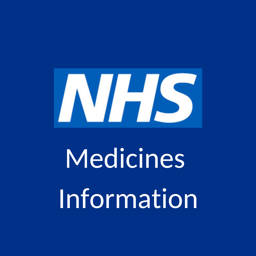 NHS Logo with Words 'Medicines Information'