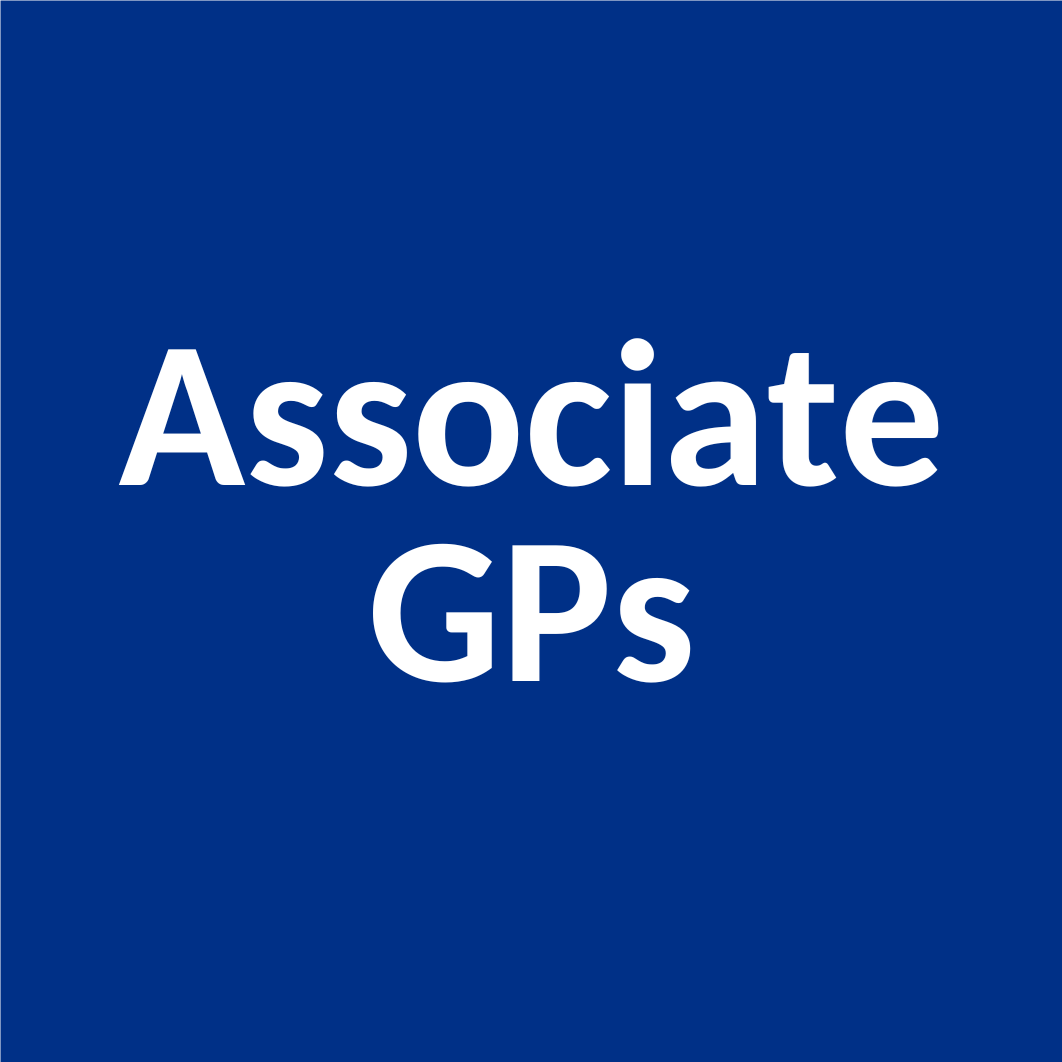 Words 'Associate GPs'